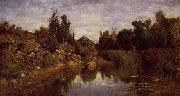 Charles-Francois Daubigny The Water's Edge France oil painting reproduction